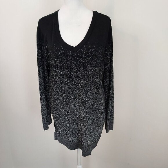 Soma Sparkle Tunic Knit Sweater Size Medium - Picture 1 of 10